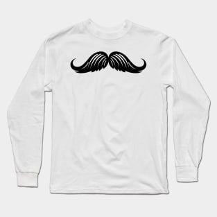 Bushy Moustache Long Sleeve T-Shirt